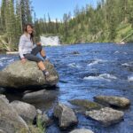 Lewis Falls in Grand Teton National Park