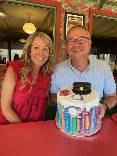 retirement cake